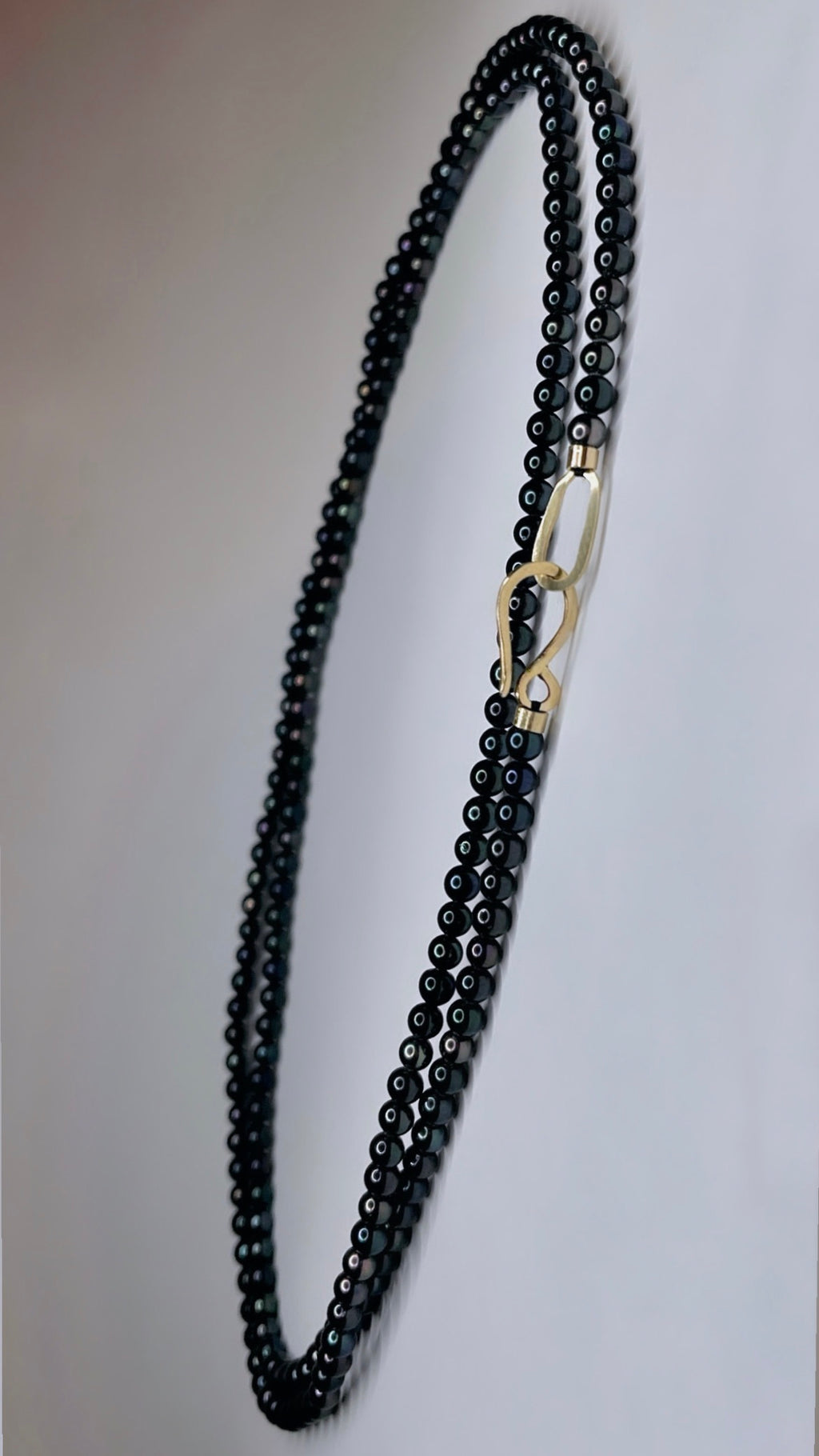 Black Akoya Pearl Necklace