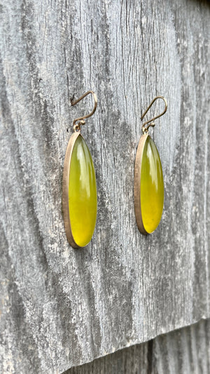 Vesuvianite Earrings