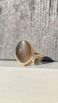 Milk Chocolate Moonstone Ring