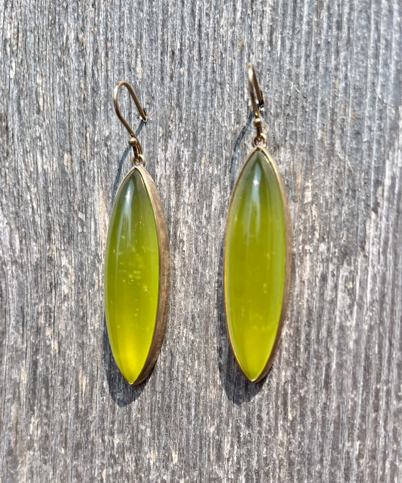 Vesuvianite Earrings