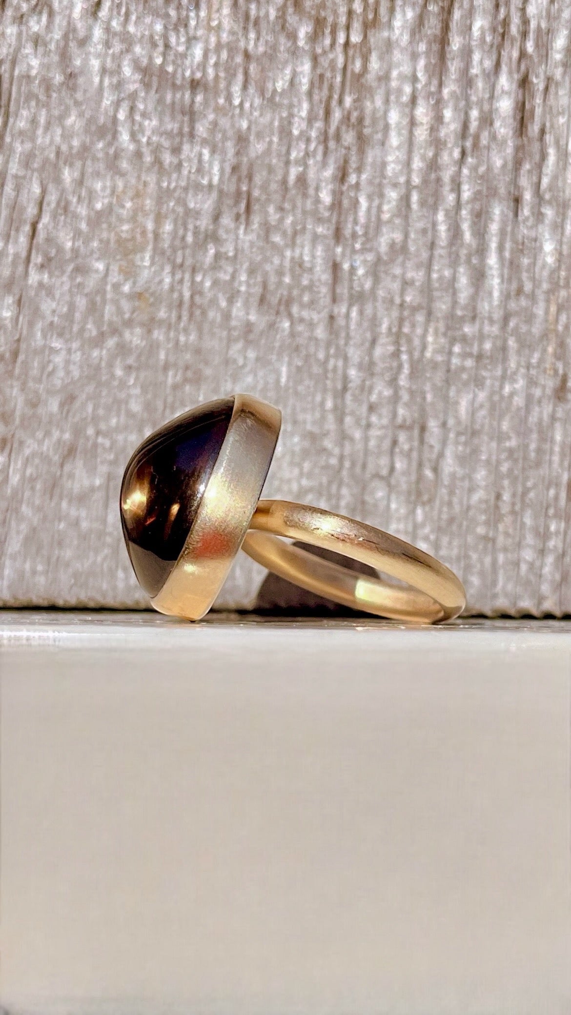 Chocolate Topaz Ring