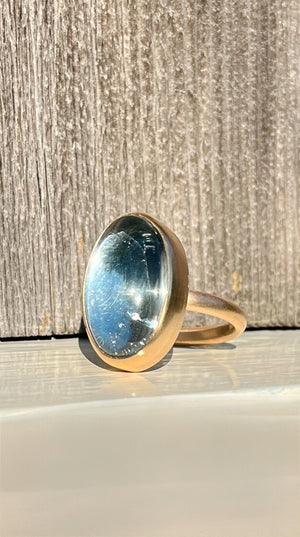 Blue Topaz Ring