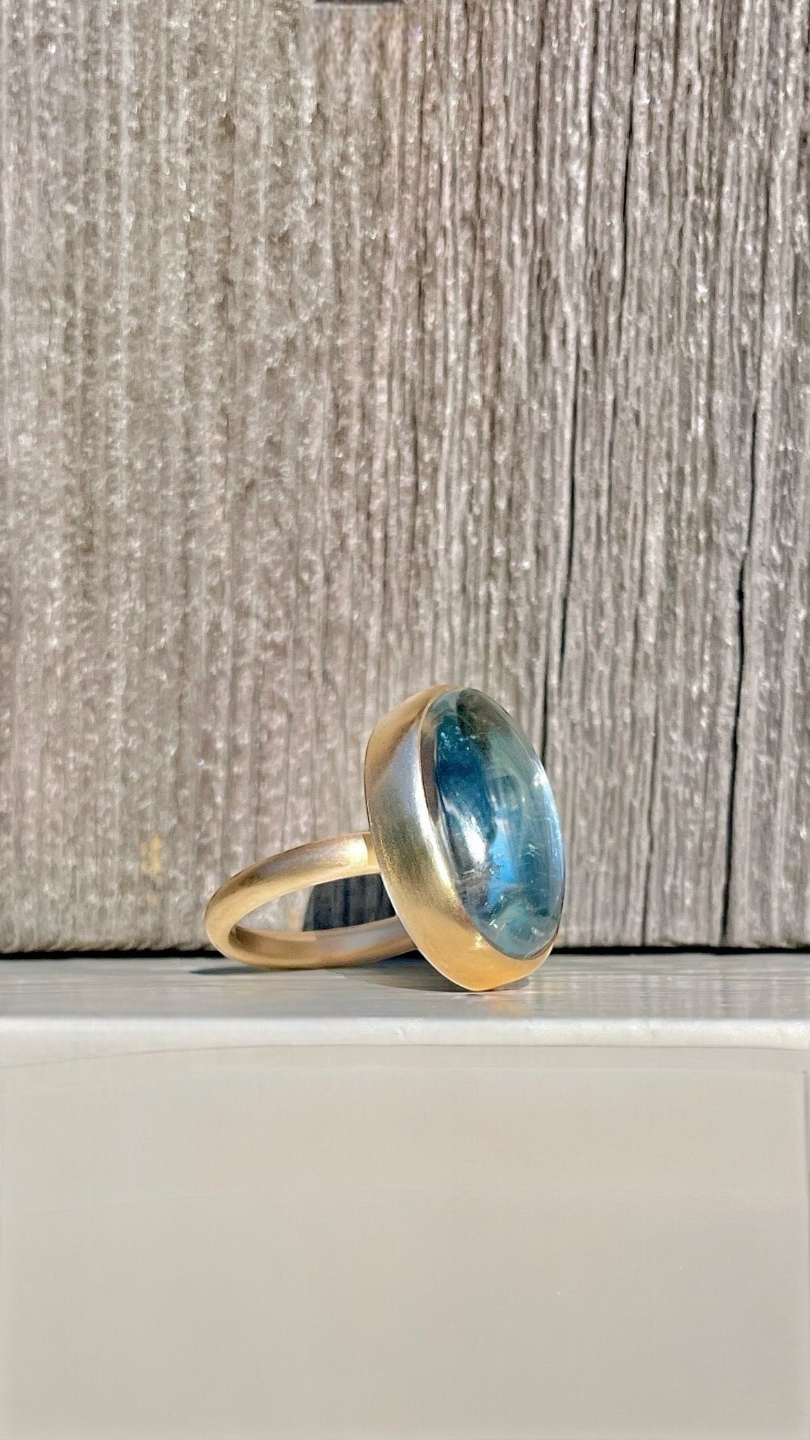 Blue Topaz Ring