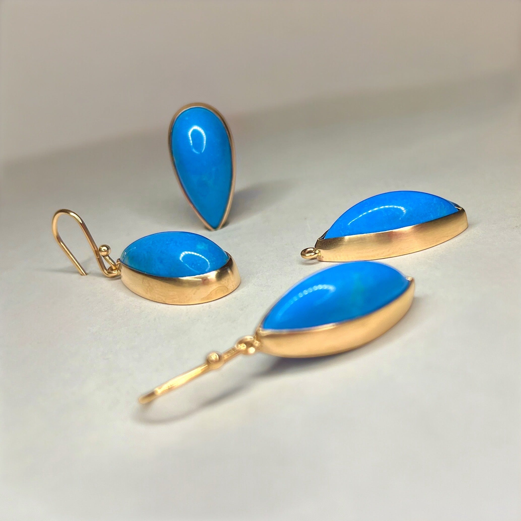 Ceruleite Earrings