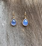 Blue Chalcedony Earrings