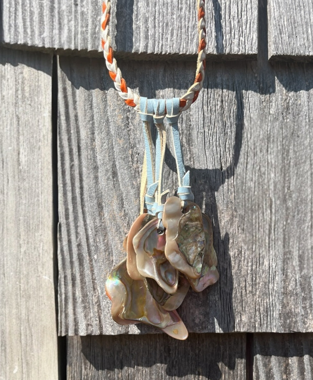 Abalone Waterfall Neckace