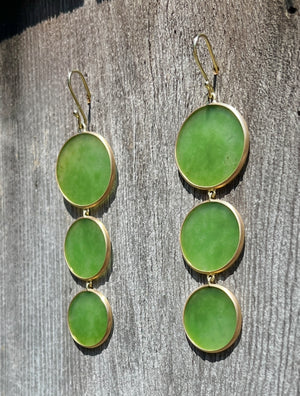 Jade Chandelier Earrings