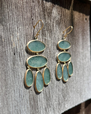 Jade Chandelier Earrings