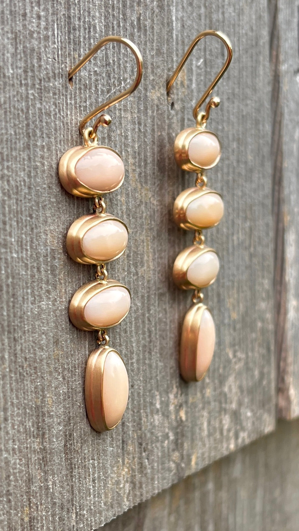 Coral Chandelier Earrings