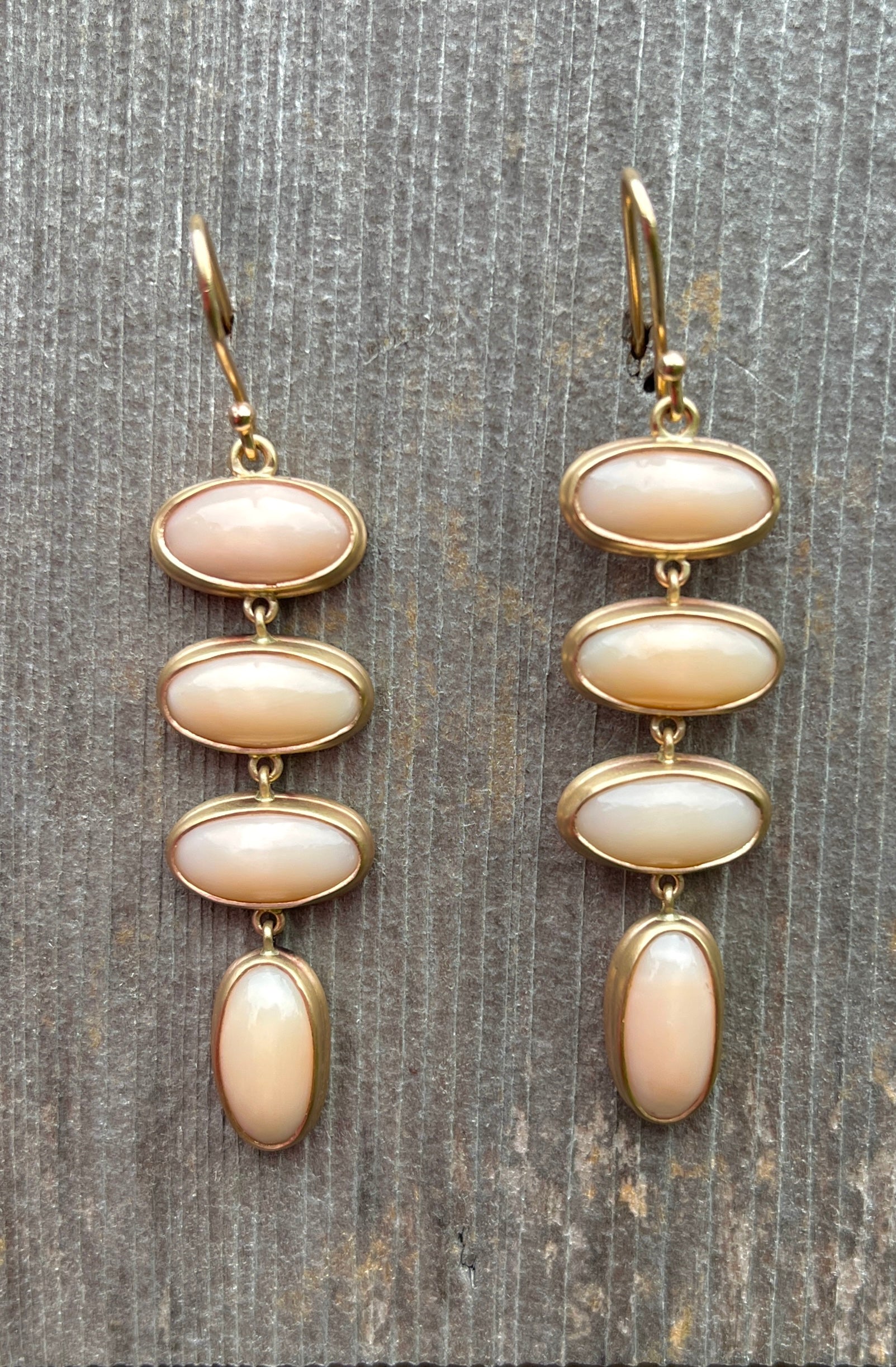 Coral Chandelier Earrings