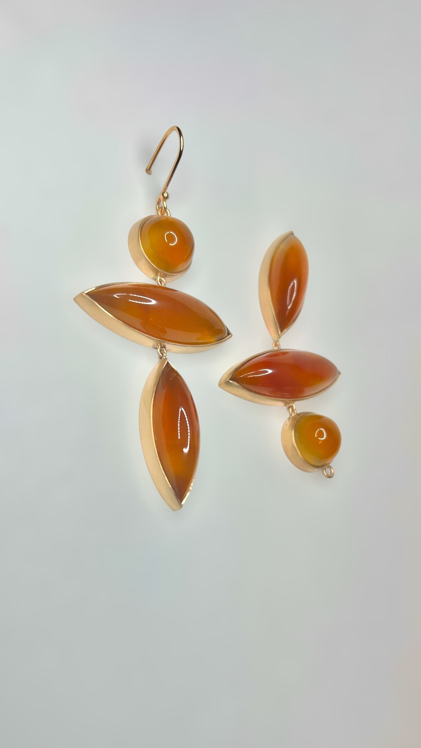 Honey Chalcedony Earrings