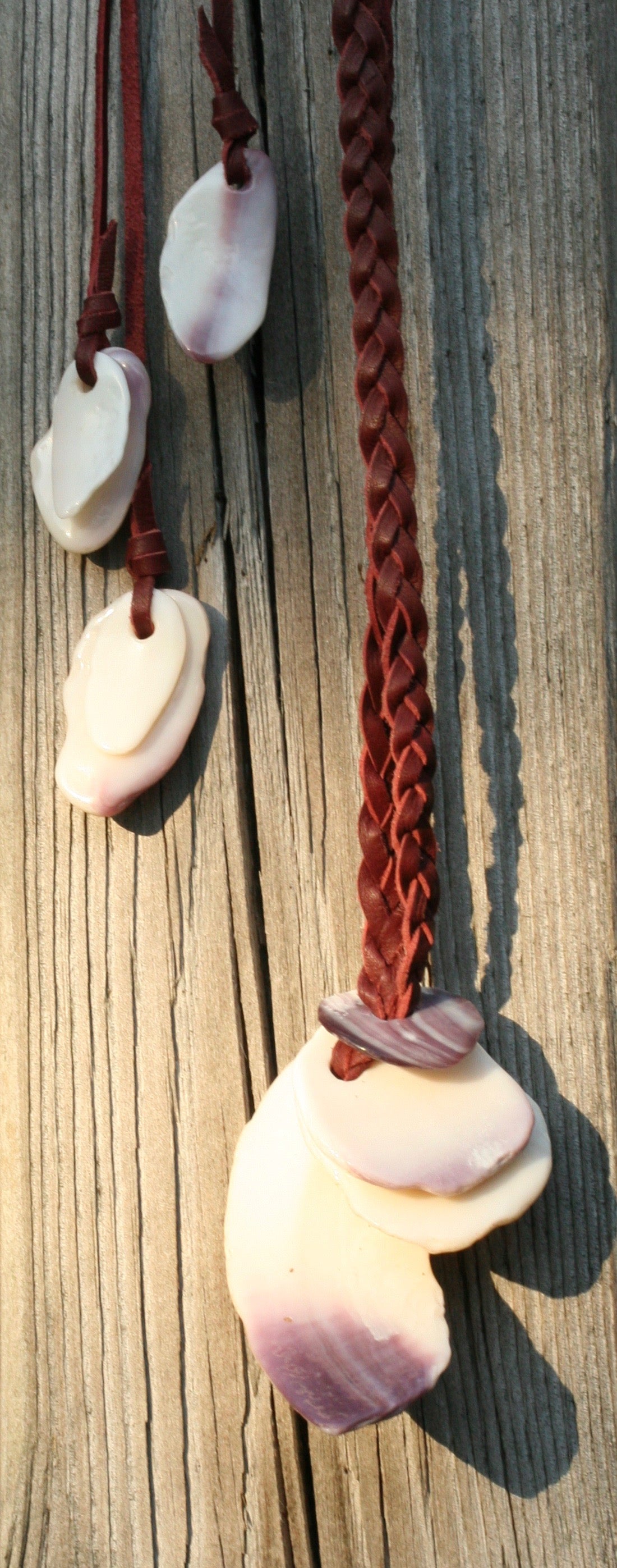Wampum Quahog Necklace