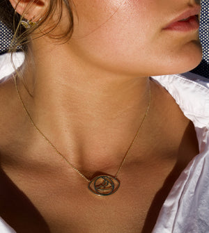 Yellow Gold Nantucket Evil Eye® Talisman Necklace