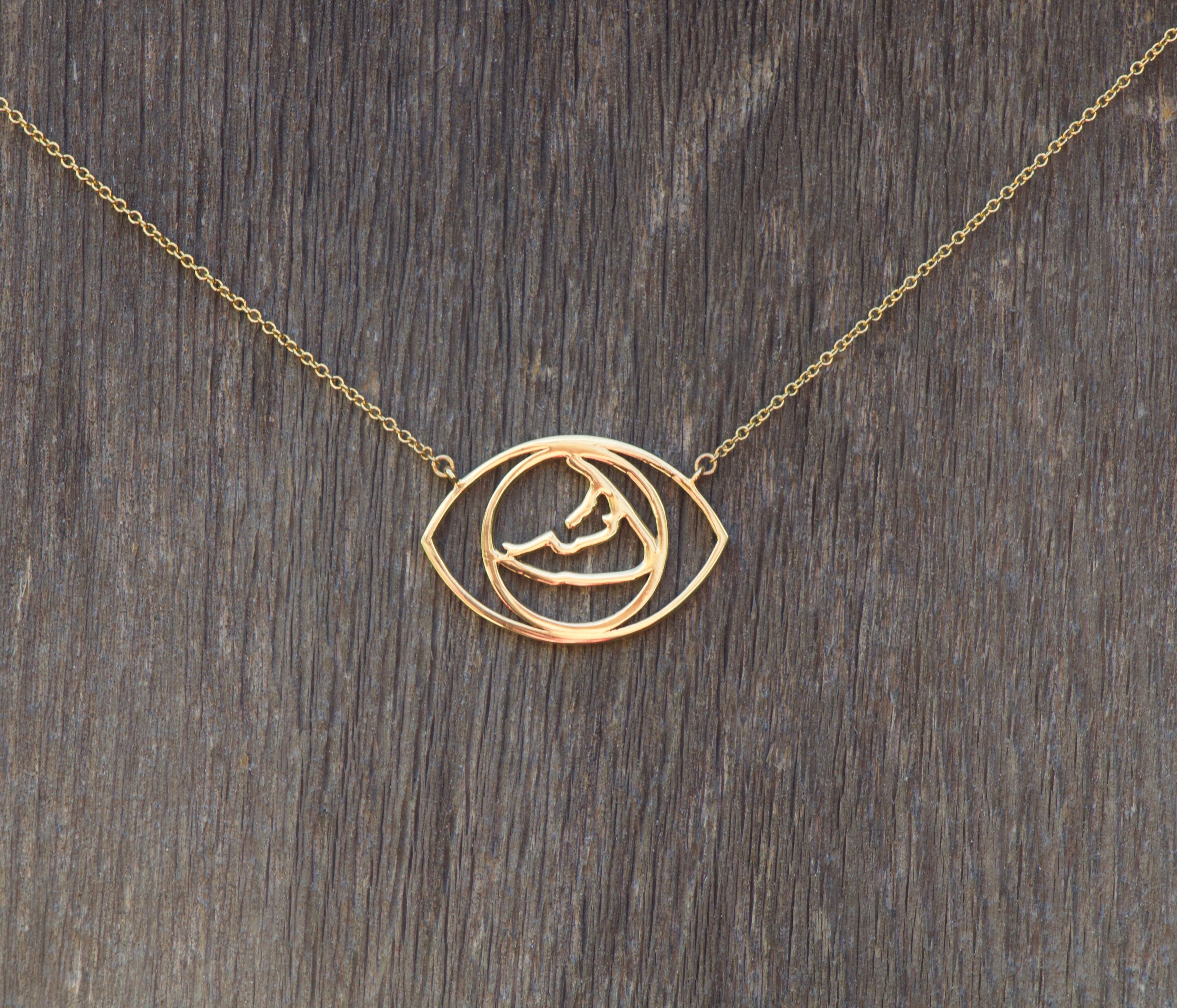 Yellow Gold Nantucket Evil Eye® Talisman Necklace