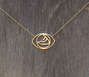 Yellow Gold Nantucket Evil Eye® Talisman Necklace