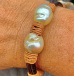 Baroque South Sea Pearl Bracelet